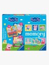 Ravensburger 3-i-1 Peppa Gris Puslespill og Memory Spill