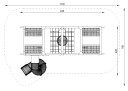 Lekeapparat Box modell 4   Metall  Antrasitt