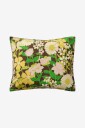Ellos Home   Putetrekk Avery Flower i bomullspercale   Brun