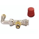 Danfoss RA-K radiatorkobling med forinnstilling 1/2"