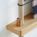 Moebe Magazine Hylle 123x162 cm Oak/Varmgrå