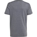 adidas Heather Trenings T-skjorte Barn Grå 140