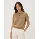 Ami Paris Dame Topper Beige L,