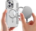 Trolsk Lommebokdeksel med MagSafe iPhone 15 Pro Max Grå