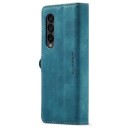 Caseme 013 Series Samsung Galaxy Z Fold4 Lommebok-deksel Blå