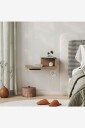 Homitis   Nattbord Luno   Brun