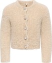 Kids Only Kmgpiumo Glitter Ls Cardigan Knt   WHITECAP GRAY   92