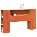  Hodegavl med oppbevaring voksbrun 140 cm heltre furu 8721158396457