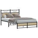  Sengeramme uten madrass sonoma eik 120x190 cm konstruert tre 4106959