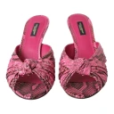 Dolce & Gabbana Dame Sko Rosa 37 EU,