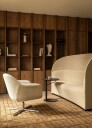 Harbour Loungestol Med Dreiefot Baena 15 / Aluminium