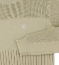 Calvin Klein Genser   Strikk   3 søm monogram   Pale Khaki   Calvin Klein   10 år 140   Genser   Beige