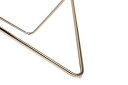 Meerah Sofabord 80 cm Rundt   Glass/Svart/Gull
