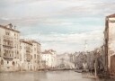 The Grand Canal Venice Looking Toward The Rialto By Richard Parkes Bonington Plakat Plakat / 70x100cm