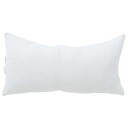 vidaXL Pute 80 x 42 x 20 cm Polyester Hvit