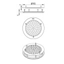 Blucher Multi CircleØ155mm Plast