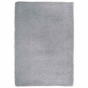  Flossteppe med lang luv NAVARRA sølvgrå 160x230 cm polyester 8721158558305