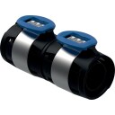 FLOWFIT 40 mm Kobling i PPSU - Svart Hydraulikktilbehør