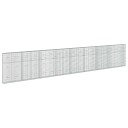 vidaXL Gabion med 5 mm tråd og 5x10 cm nett 850x20x150 cm