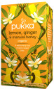 Pukka Lemon, Ginger & Manuka Honey Te - 20 Poser