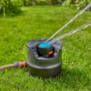 Gardena Aquaprecise Sirkulær Sprinkler 320 M² Sort Blå Grå