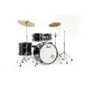Pearl Roadshow 5pc USA Fusion Kit w/3 Sabian Cymbals Jet Svart