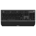 QPAD MK40 Gaming Tastatur med Håndleddstøtte og RGB Belysning, Sort