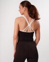Bumpro Perfect Rib Crop Top Black/White - XS