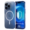 3mk MagCase Deksel for iPhone 16 Pro Max   MagSafe kompatibel   Gjennomsiktig