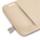 Tech Protect Sleevy Laptopveske 13-14" med Lomme - Beige
