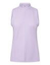 Callaway Ribbed Sleeveless Golf Polo   Purple   L