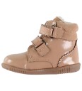 Bundgaard Vintersko - Rabbit Scallop - Dusty Rose - Bundgaard - 21 - Vinterstøvler Beige Brun Rosa