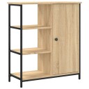 vidaXL Skjenk sonoma eik 70x30x80 cm konstruert tre