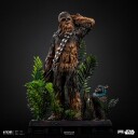 Star Wars  Art Scale 1/10  Chewbacca and Tokkat Statue
