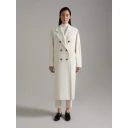 Max Mara Dame Frakker Hvit 3XS,