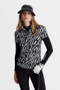 J. Lindeberg Tour Tech Print Polo Black S
