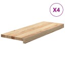  4 Stk Ubehandlet 70x30x2cm Heltre Eik