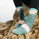 Darn Tough Women"s Bear Town Micro Crew Light Cushion Quartz M (38-40.5)