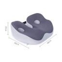 Ortopedisk sittepute i Memory Foam
