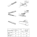 Texas filsett 0.325" 4,8mm til motorsag kjeder 90052298