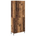 Høyskap Veggmontert Gamle tre 69,5 x 34 x 180 cm Konstruert tre