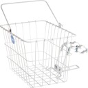 Wald 3133 Quick Release sykkelkurv hvit