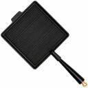 Carl Victor Gold firkantet grillpanne 28 x 28 cm, støpejern
