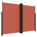  Uttrekkbar sidemarkise 180x1200 cm terrakotta 4004843