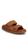 Tommy Hilfiger Double Strap Nubuck Sandal   Brown   38