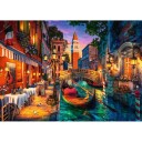 Ravensburger Puslespill 1000 Brikker Kanalcruise i Venezia