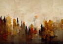 Whispering Trees Plakat / 21x30