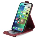 Trolsk Lommebokdeksel med Glidelåslomme (iPhone 14 Pro) Rød