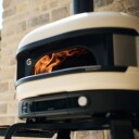 Dome Gen 2 Bone hvit pizza ovn   gass ved eller kull