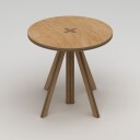 Vimora Spisebord 75 cm - Naturlig tre